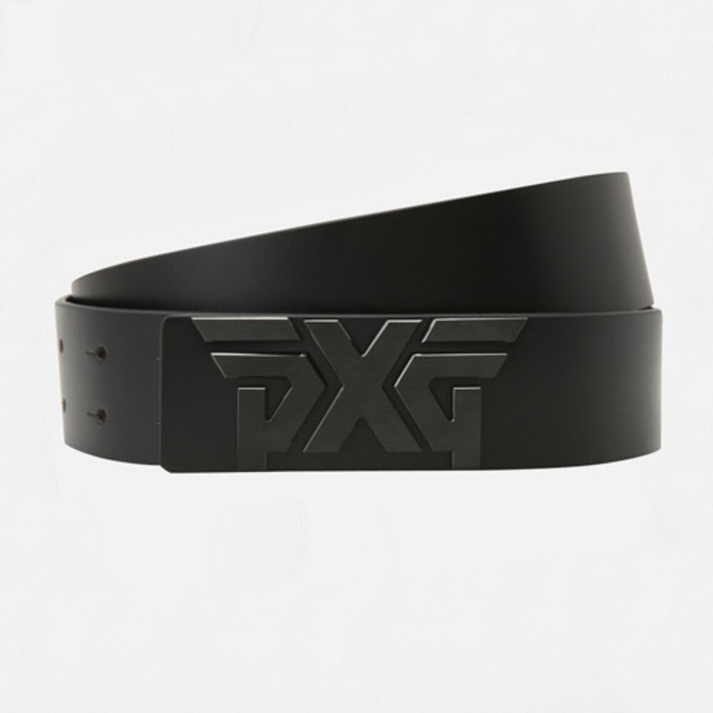 PXG 블랙 로고 버클 골프벨트 필드용품 남성 정품